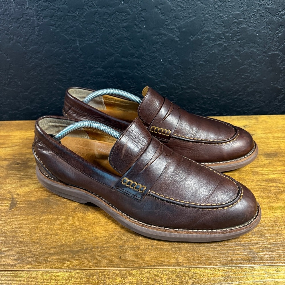 Sperry Gold Cup Penny Loafer 61440 Brown Leather Mens Size 10M